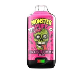 Puff Monster Puff 28k Fraise Gummy Bear