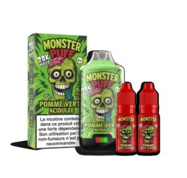 Puff Monster Puff 28k Pomme Verte Acidulee