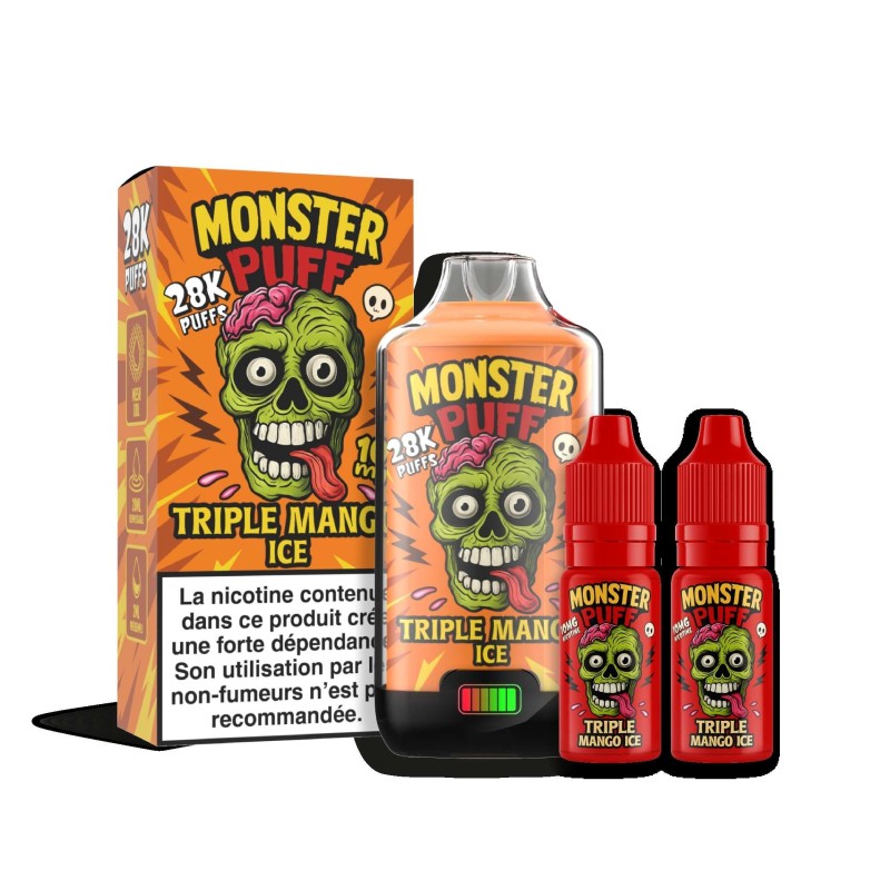 Puff Monster Puff 28k Triple Mango Ice