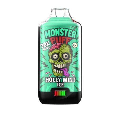 Puff Monster Puff 28k Holly Mint Ice