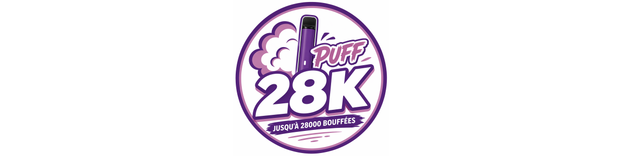 Puff 28k pas cher | Puff 28000 bouffées longue durée