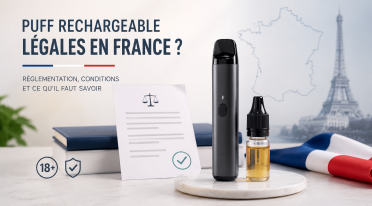 Les puffs rechargeables sont-elles légales en France ?